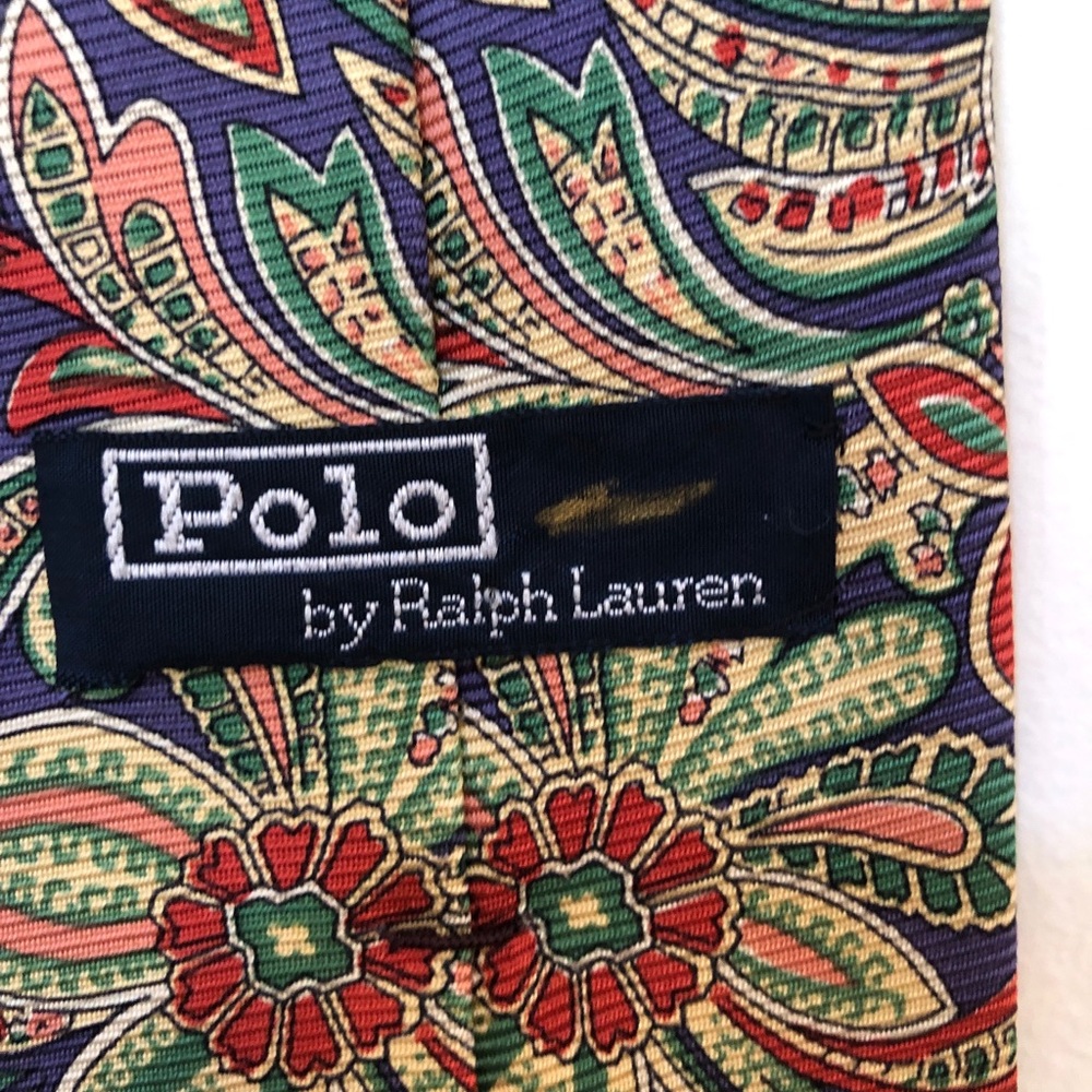Polo patterned tie - Picture 2 of 2